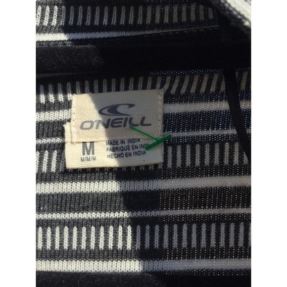 O’Neill size medium open striped cardigan women comfy business casual m woman - Picture 8 of 9